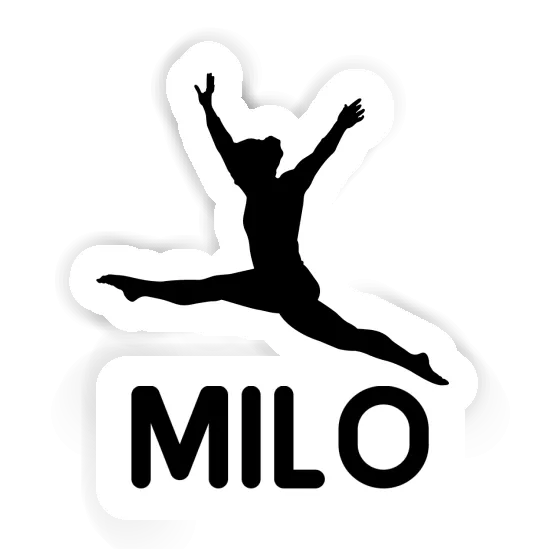 Sticker Milo Gymnast Image