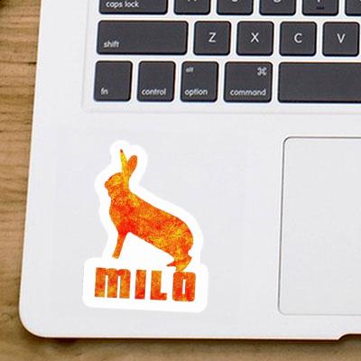 Sticker Rabbit Milo Laptop Image