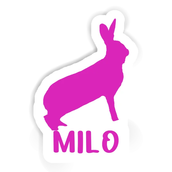 Milo Sticker Rabbit Laptop Image