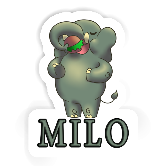 Autocollant Milo Éléphant Gift package Image