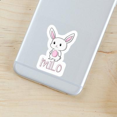 Autocollant Lapin Milo Notebook Image