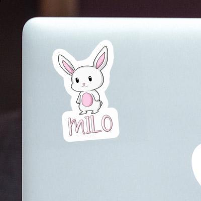 Sticker Milo Rabbit Notebook Image