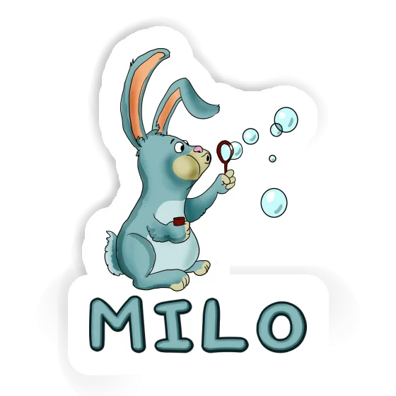 Sticker Milo Hare Gift package Image