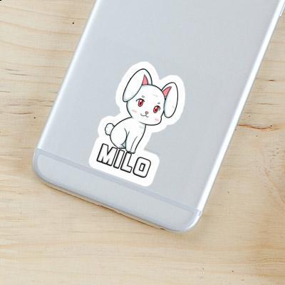 Sticker Milo Rabbit Notebook Image