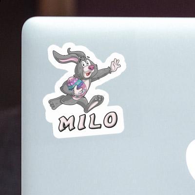 Sticker Milo Rugby rabbit Gift package Image