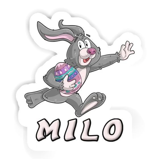 Sticker Milo Rugby rabbit Gift package Image