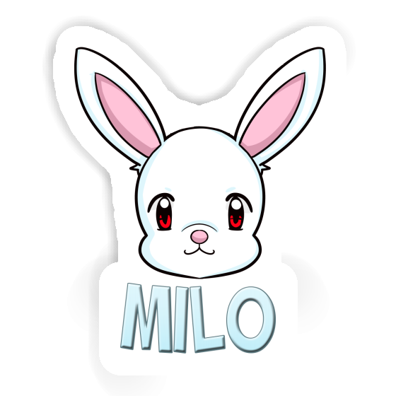 Rabbit Sticker Milo Laptop Image