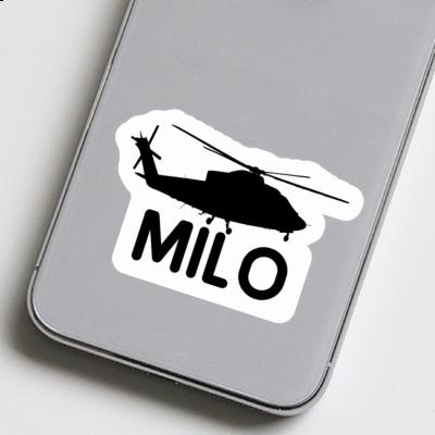 Sticker Helicopter Milo Image