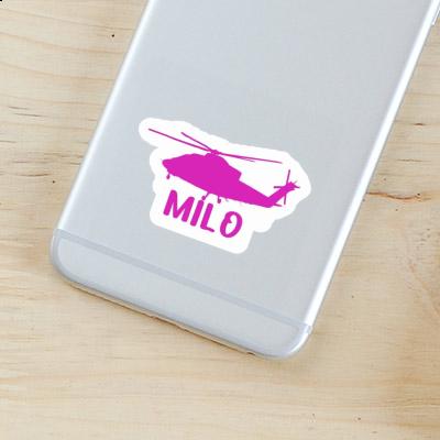 Milo Sticker Helicopter Image