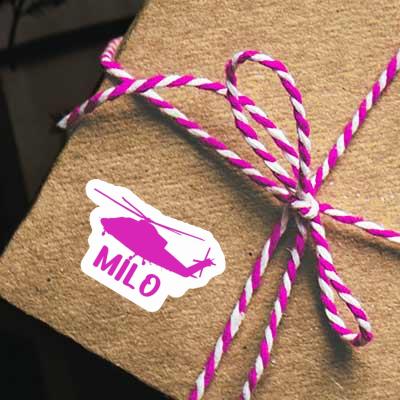 Autocollant Milo Hélicoptère Gift package Image