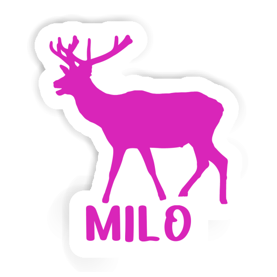 Aufkleber Hirsch Milo Image