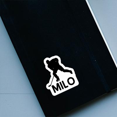 Sticker Milo Hockey Player Image