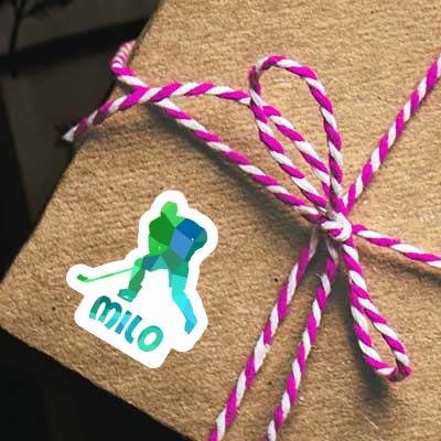 Milo Sticker Hockey Player Image