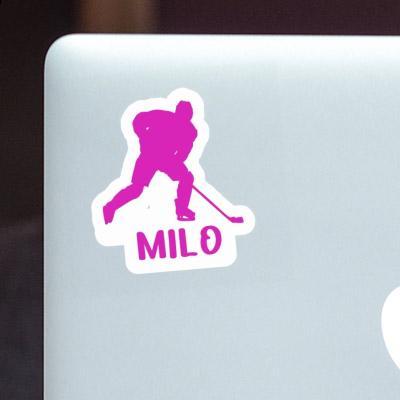 Joueuse de hockey Autocollant Milo Gift package Image