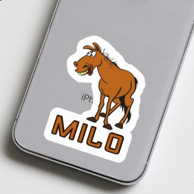 Milo Sticker Horse Notebook Image