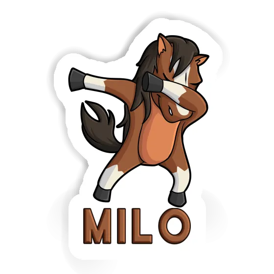 Sticker Milo Horse Gift package Image