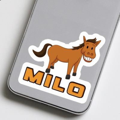 Milo Sticker Horse Laptop Image