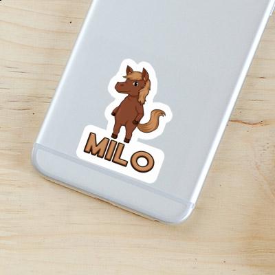 Autocollant Milo Cheval Notebook Image