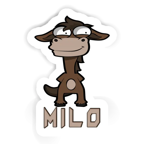 Cheval Autocollant Milo Notebook Image