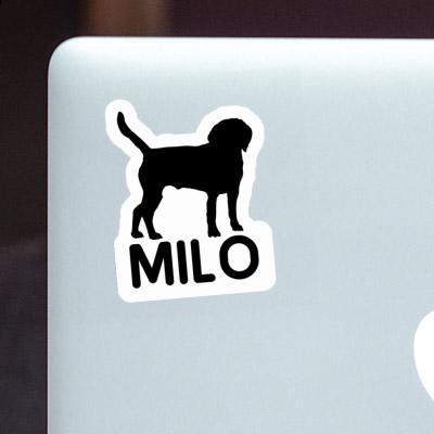 Chien Autocollant Milo Notebook Image