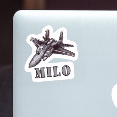 Milo Sticker Jet Notebook Image