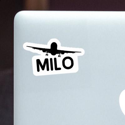 Sticker Airplane Milo Image