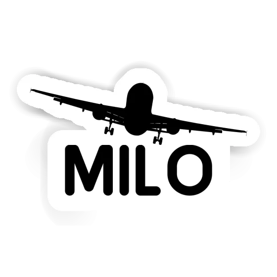 Sticker Airplane Milo Gift package Image