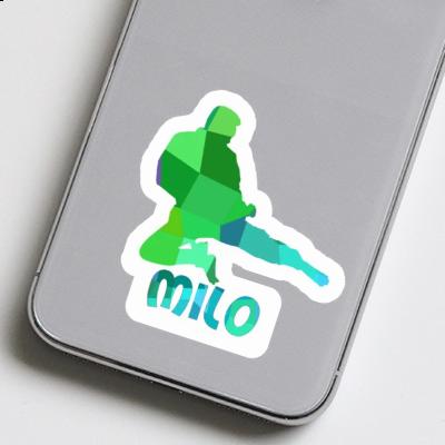 Sticker Milo Karateka Laptop Image