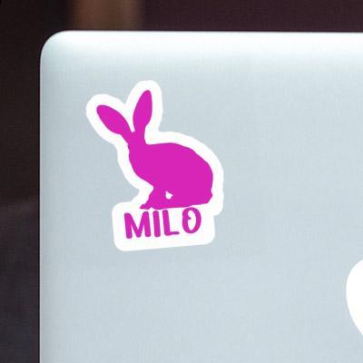 Milo Sticker Rabbit Laptop Image