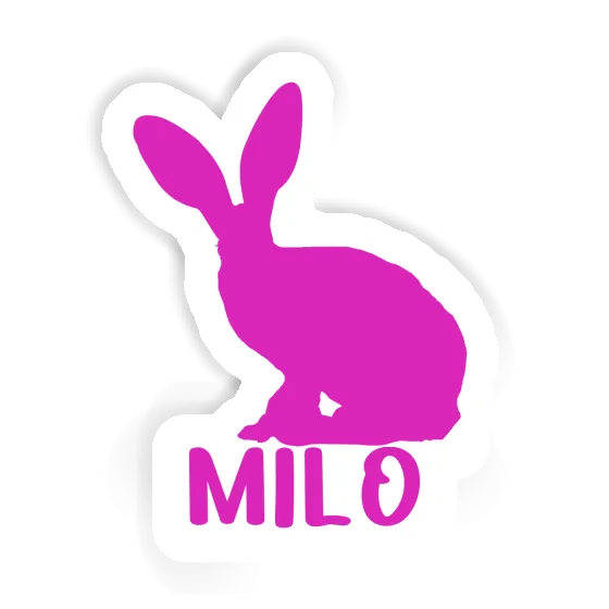 Milo Sticker Rabbit Laptop Image