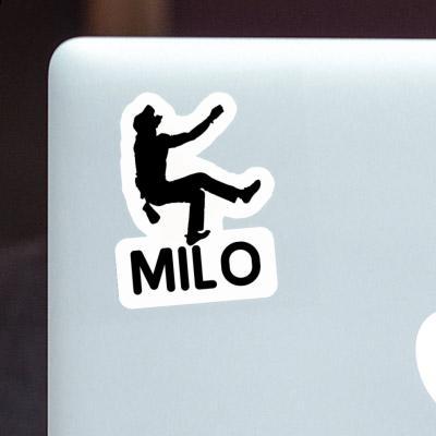 Kletterer Aufkleber Milo Image