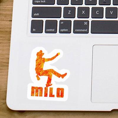 Sticker Milo Climber Notebook Image