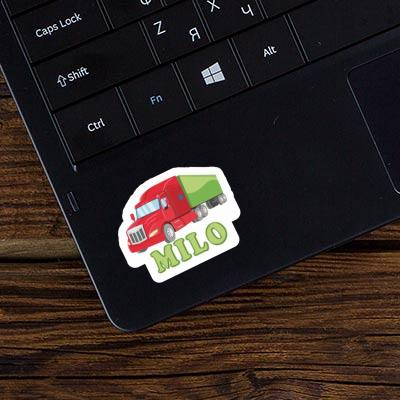 Autocollant Camion Milo Laptop Image