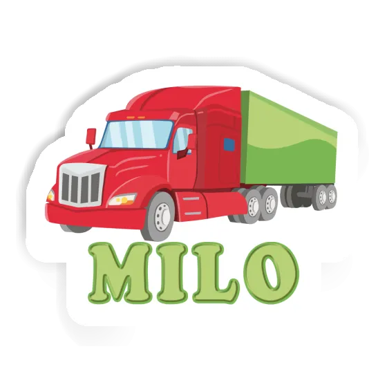 Truck Sticker Milo Notebook Image