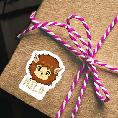 Sticker Lion Milo Notebook Image