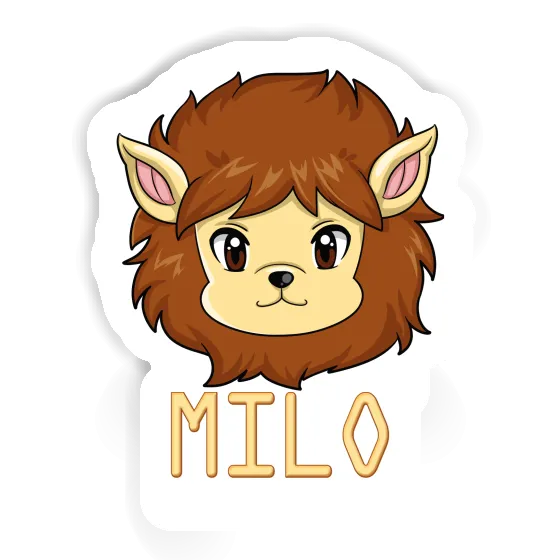 Sticker Lion Milo Image