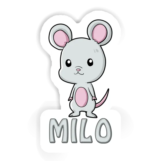 Milo Sticker Mouse Notebook Image