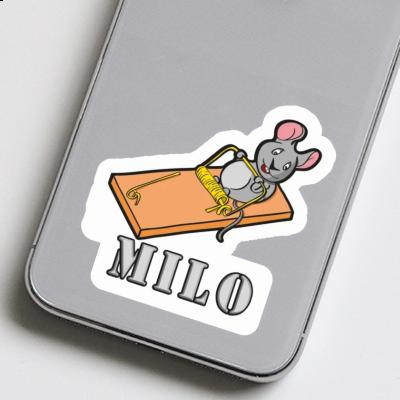 Autocollant Souris de fitness Milo Image