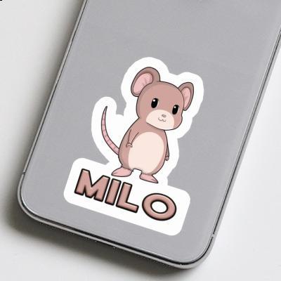 Sticker Mouse Milo Notebook Image