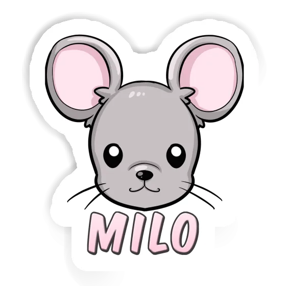 Sticker Mouse Milo Laptop Image