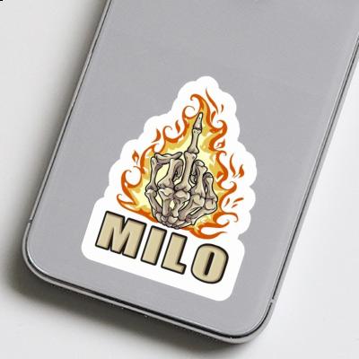 Doigt du milieu Autocollant Milo Gift package Image