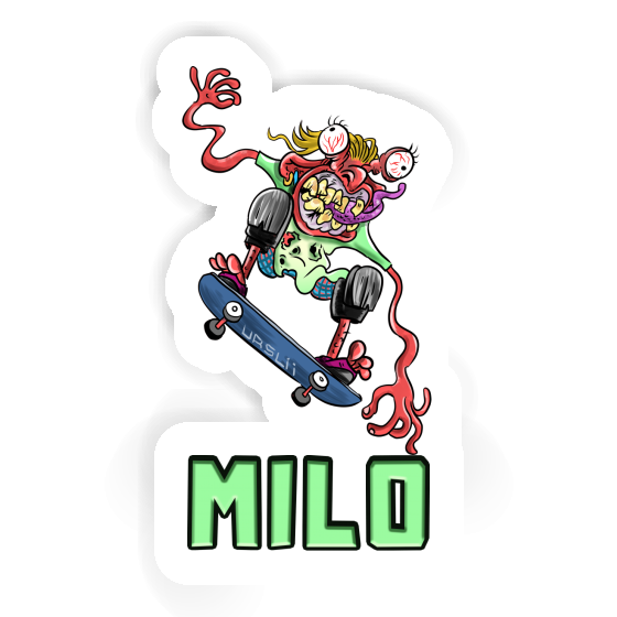 Skateboarder Sticker Milo Gift package Image