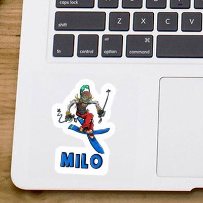 Autocollant Skieur Milo Gift package Image