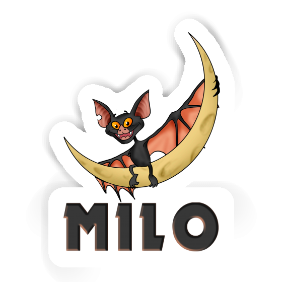 Sticker Milo Bat Notebook Image