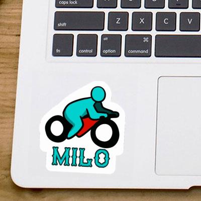 Sticker Milo Motorbike Laptop Image