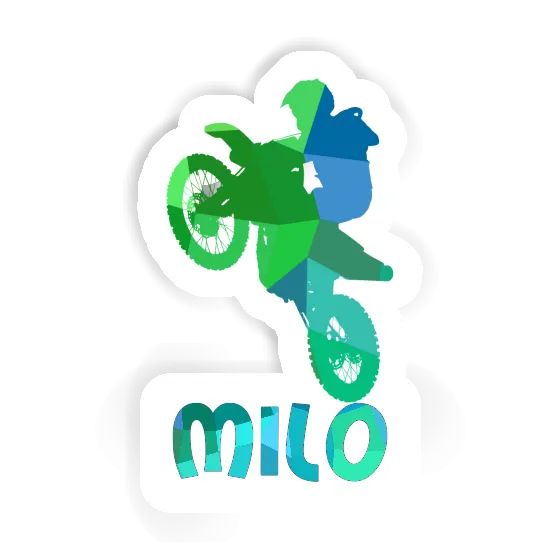 Autocollant Milo Motocrossiste Gift package Image