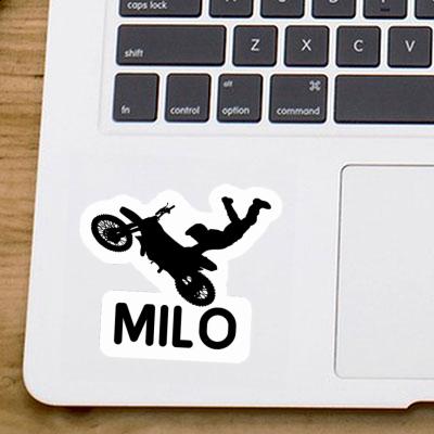 Motocross Rider Sticker Milo Gift package Image