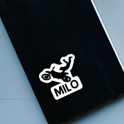 Motocross Rider Sticker Milo Gift package Image