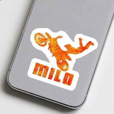 Motocross Jumper Sticker Milo Laptop Image