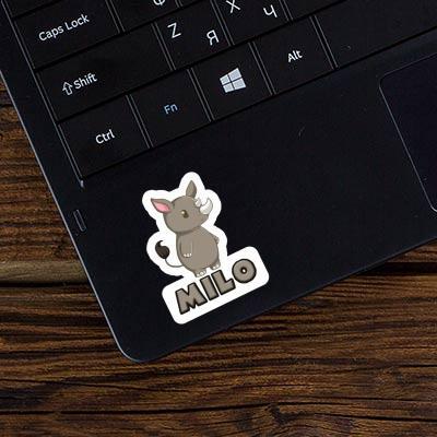 Milo Sticker Rhino Image